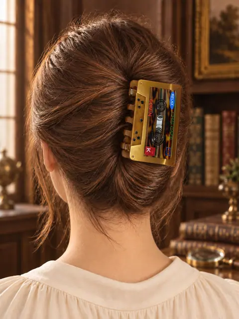 Music Hair Clips