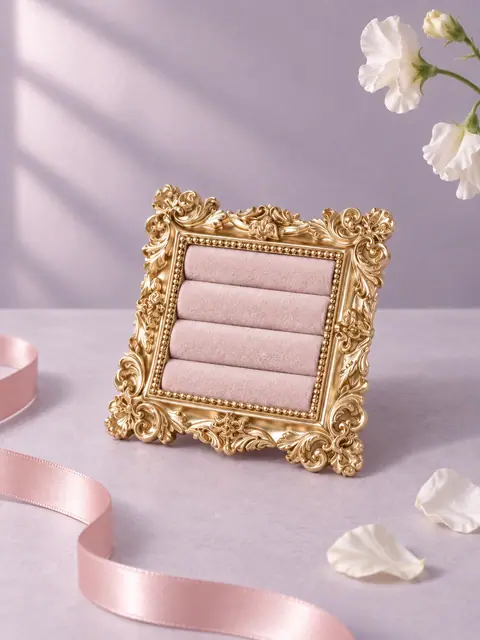 Photo Frame Ring Holder