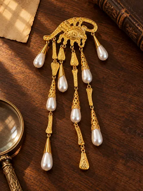 Teardrop Brooch