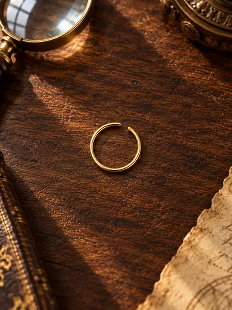 Nose Piercing Ring Set (2 Pieces)