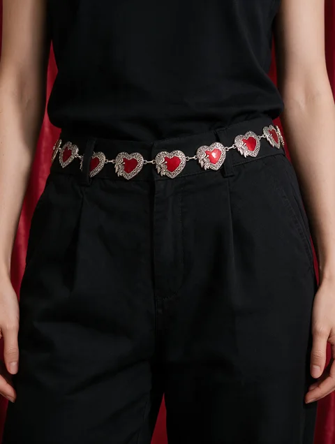 Heart-Shaped Waist Chain